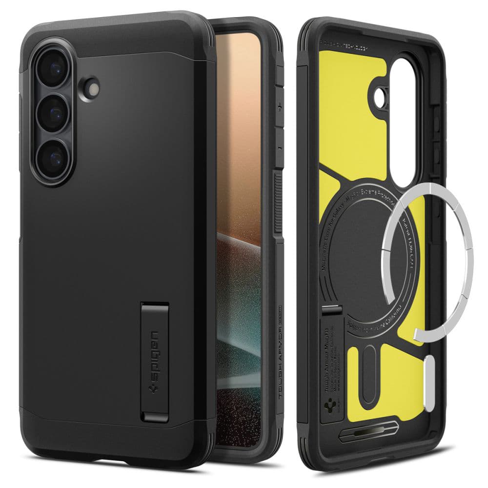 Kryt Spigen Tough Armor MagSafe (ACS10713) - Samsung Galaxy S26 Plus Černý - náhled 2