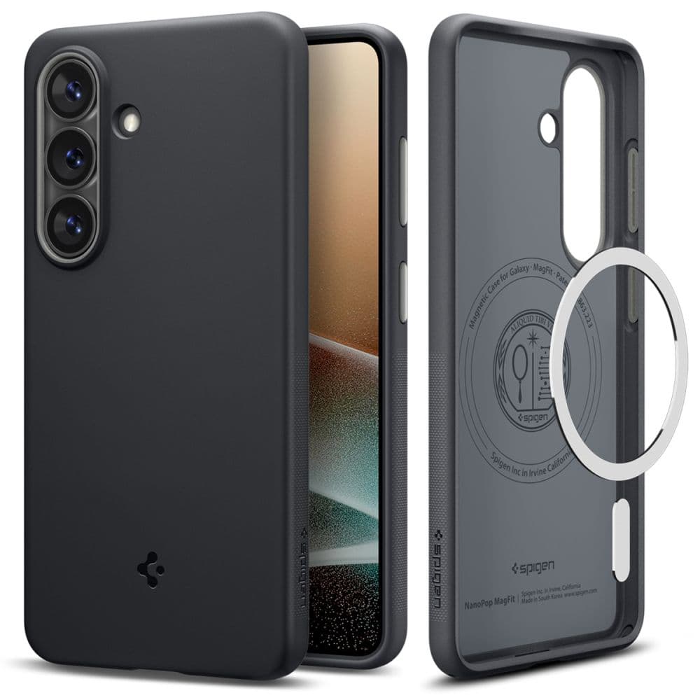 Kryt Spigen - Caseology Nano Pop MagSafe (ACS11066) - Samsung Galaxy S26 černý - náhled 2