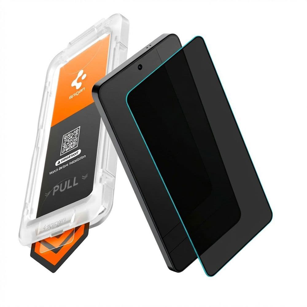 Tvrzené sklo Spigen - Glas.tR EZ-FIT Pro HD (AGL11087) - Samsung Galaxy S26 Plus Privátní - náhled 2