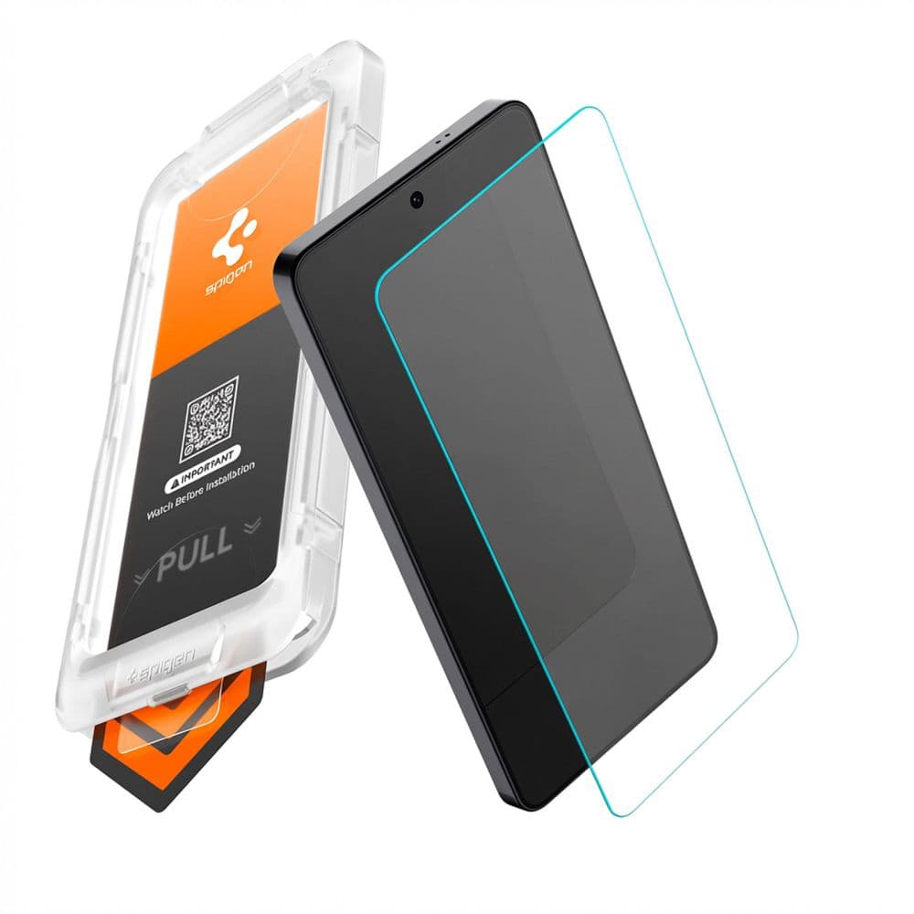 Tvrzené sklo Spigen - Glas.tR EZ-FIT Pro HD (AGL11086) - Samsung Galaxy S26 Plus čiré - náhled 2