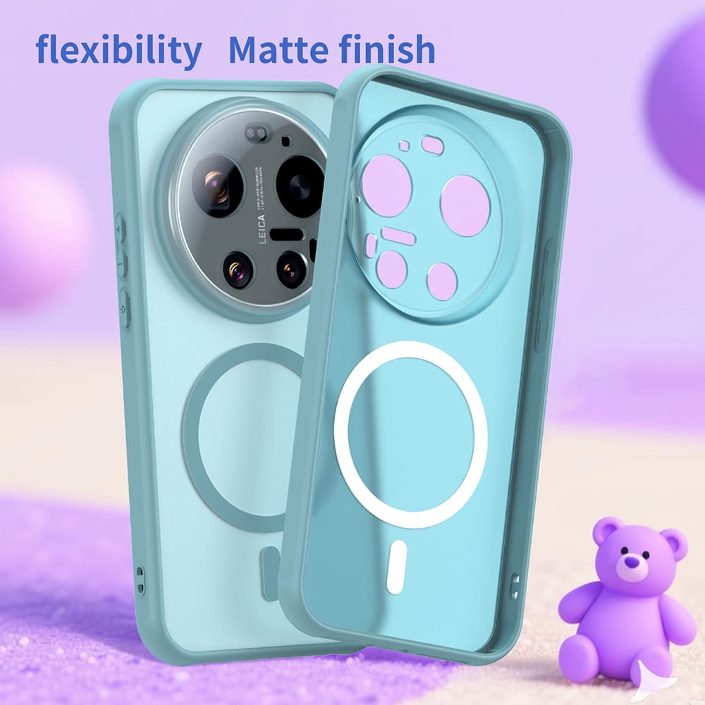 Kryt Techsuit HaloFrost II MagSafe pro Xiaomi 17 Ultra mentolově zelený - náhled 2