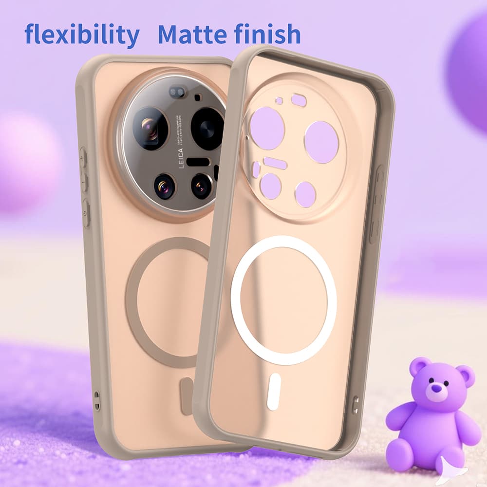 Kryt Techsuit HaloFrost II MagSafe Xiaomi 17 Ultra zlatý - náhled 2