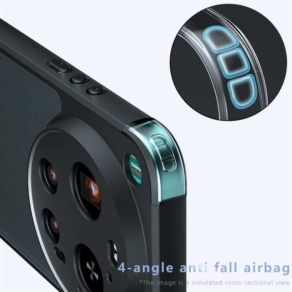 Ochranný kryt Techsuit PureFrost MagSafe pro Xiaomi 17 Ultra matně černý - náhled 2