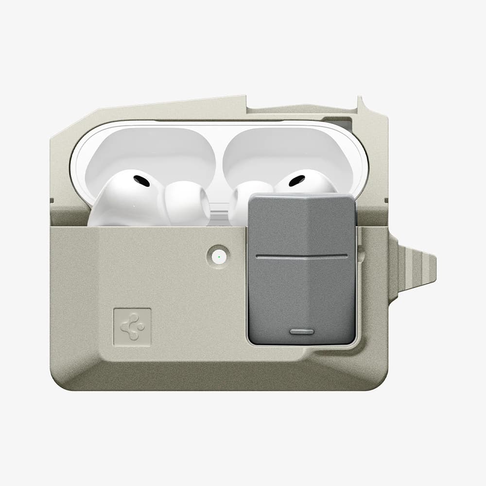 Pouzdro Spigen Classic LS pro AirPods Pro 3 kamenně šedé - náhled 2