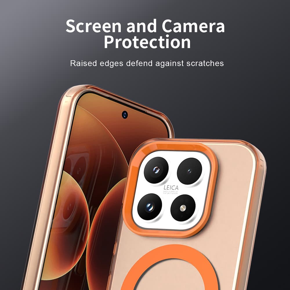 Kryt Techsuit CandyCase MagSafe - Xiaomi 17 Oranžový - náhled 2