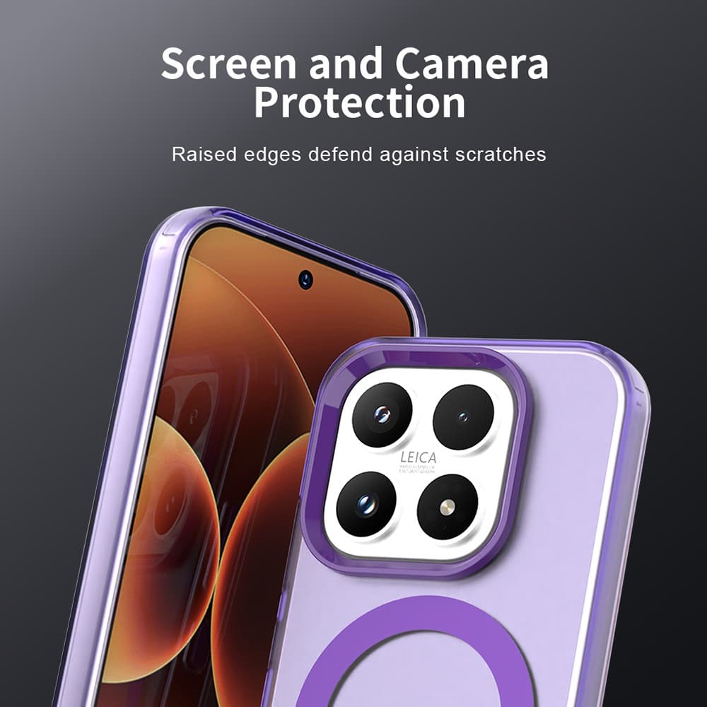 Kryt Techsuit CandyCase MagSafe - Xiaomi 17 Fialový - náhled 2