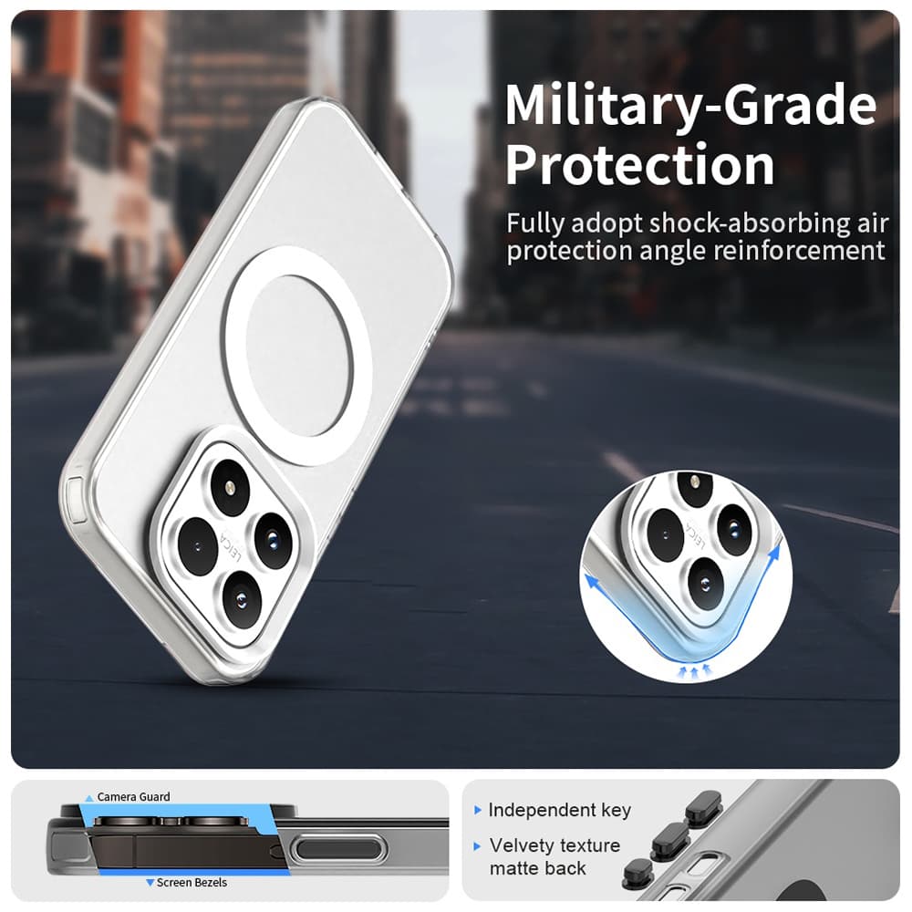 Kryt Techsuit CandyCase MagSafe - Xiaomi 17 Bílý - náhled 2