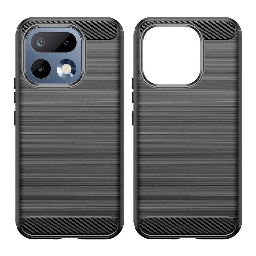 Kryt Techsuit Carbon Silicone - Realme 16 Pro černý - náhled 2