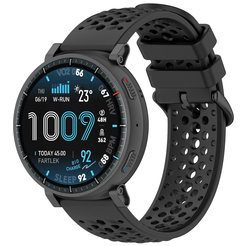 Řemínek 22mm Techsuit Watchband W083 černý - náhled 2