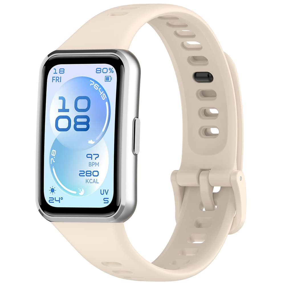 Řemínek Techsuit Watchband W081 Huawei Band 11 Band 11 Pro krémový - náhled 2