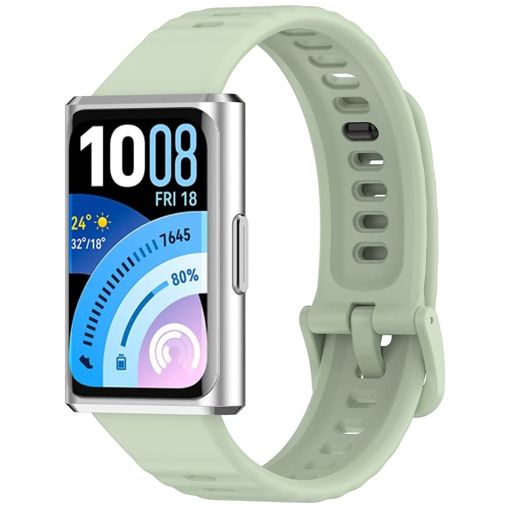 Řemínek Techsuit Watchband pro Huawei Band 11 a Band 11 Pro mátově zelený - náhled 2