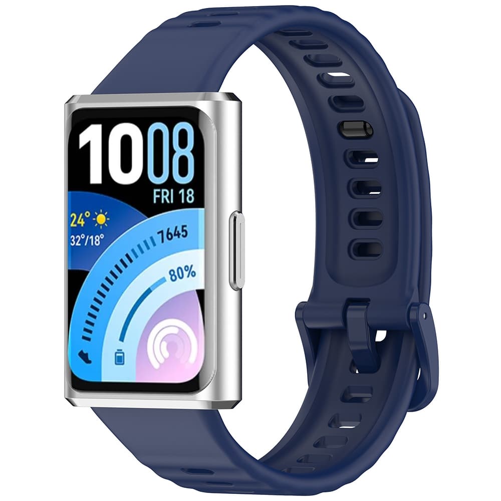 Řemínek Techsuit Watchband pro Huawei Band 11 a Band 11 Pro námořnicky modrý - náhled 2