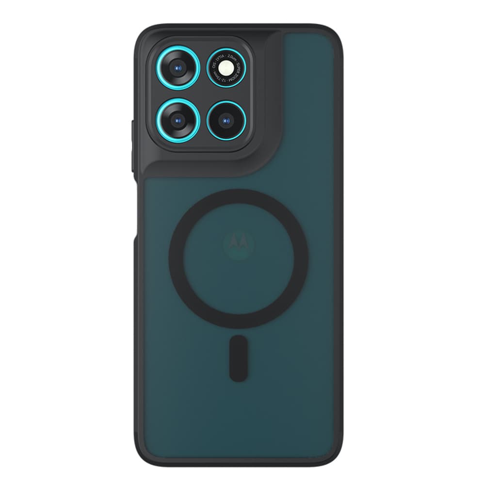 Kryt Techsuit - PureFrost MagSafe - Motorola Moto G77 / G67 - matně černý - náhled 2