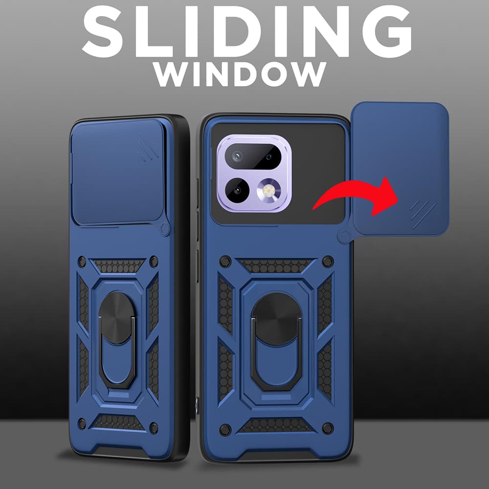 Kryt Techsuit CamShield Series - Realme 16 Pro Modrý - náhled 2