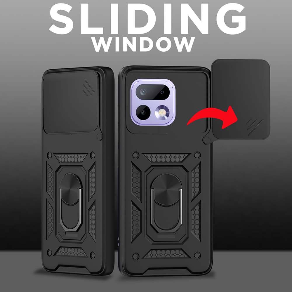 Kryt Techsuit CamShield Series - Realme 16 Pro Černý - náhled 2