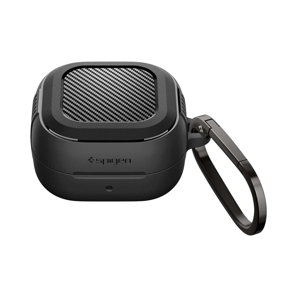 Kryt Spigen - Rugged Armor (ACS11200) - Samsung Galaxy Buds 4 / Buds 4 Pro Matný černý - náhled 2