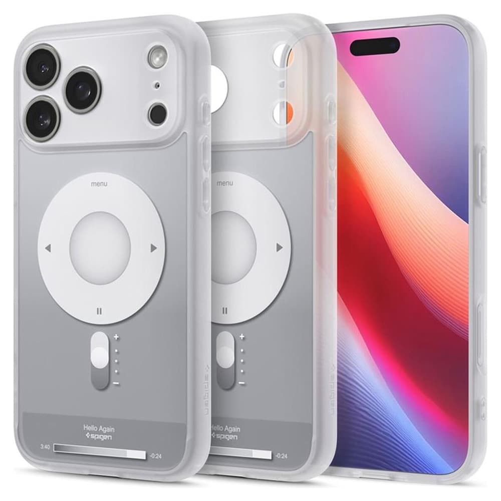Kryt Spigen - Ultra Hybrid Classic MagSafe (ACS10291) - iPhone 17 Pro Max - stříbrný - náhled 2