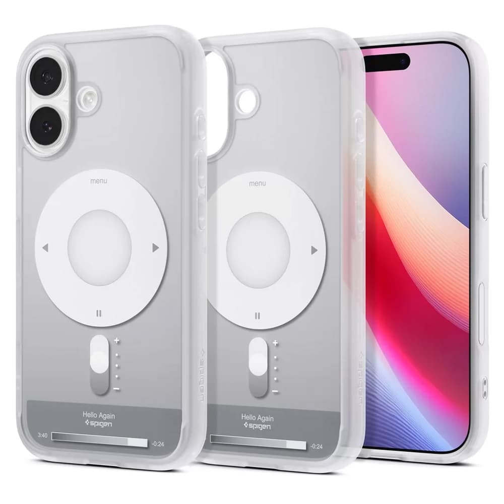 Kryt Spigen - Ultra Hybrid Classic MagSafe (ACS10389) - iPhone 17 - stříbrný - náhled 2