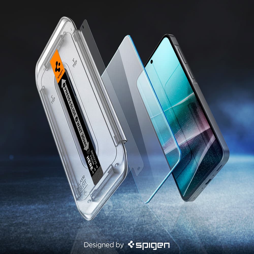 Ochranné sklo Spigen Glas.tR EZ-FIT HD pro Samsung Galaxy A36 a A37 průhledné - náhled 2
