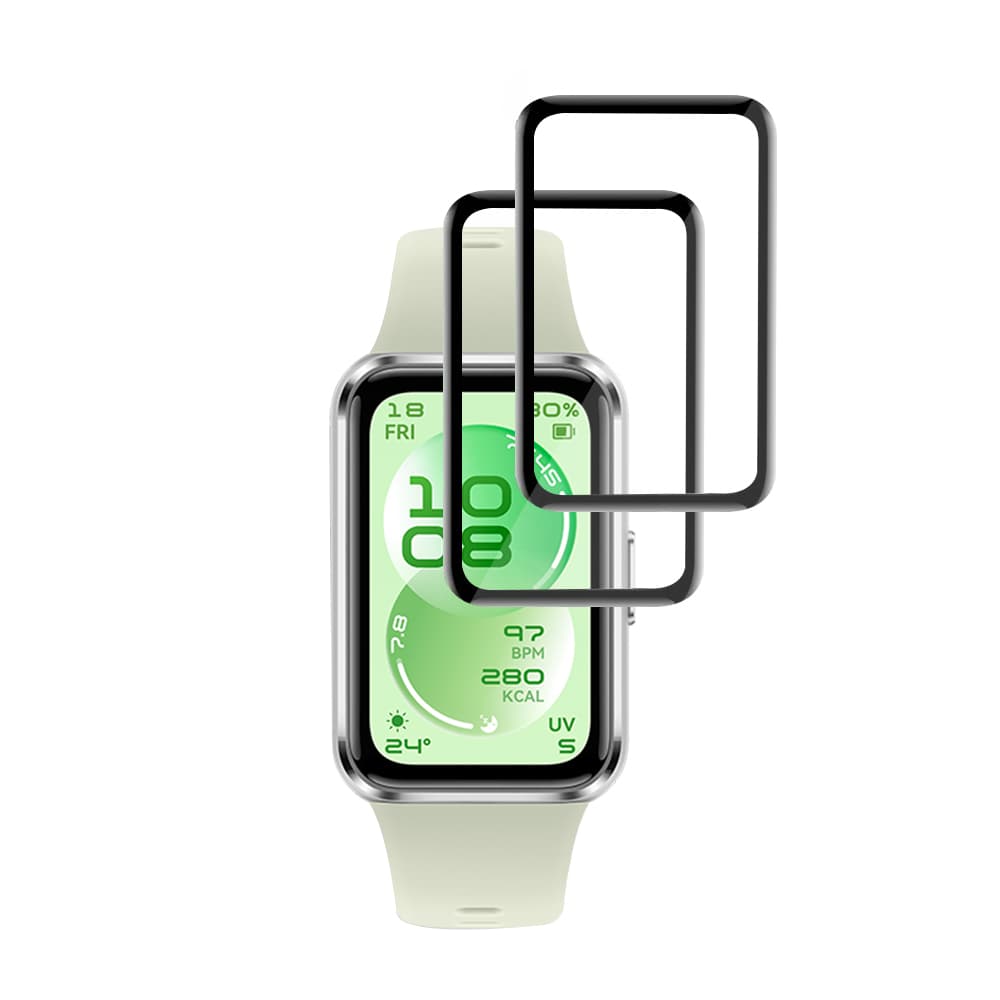 Ochranná fólie Techsuit Nano Flex 2 pack Huawei Band 11 černá - náhled 2