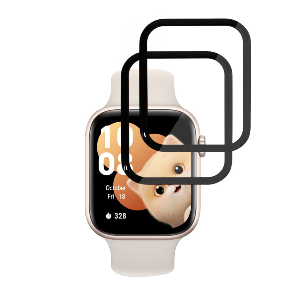 Fólie Techsuit Nano Flex (2 pack) Honor Watch 5 černá - náhled 2