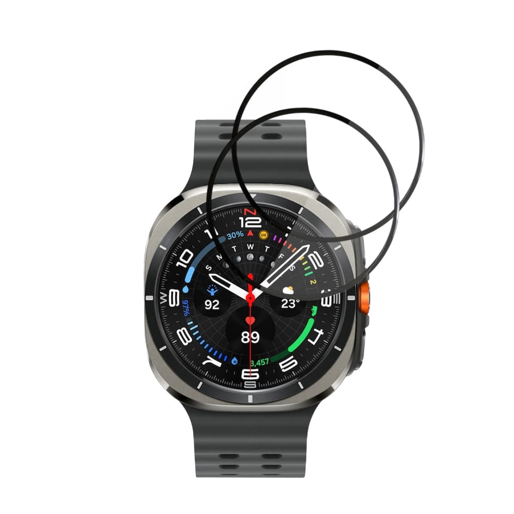 Fólie Techsuit Nano Flex (2 pack) Samsung Galaxy Watch Ultra 47mm černá - náhled 2