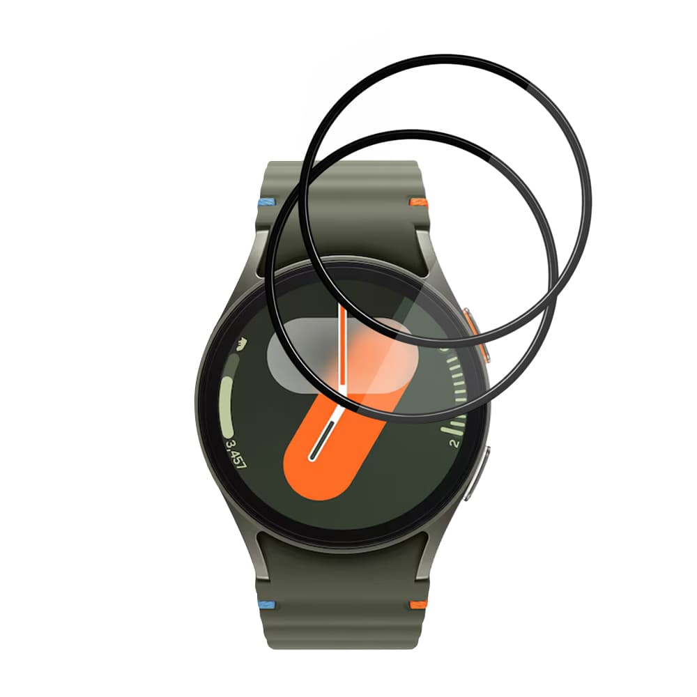 Fólie Techsuit Nano Flex (2 pack) Samsung Galaxy Watch7 40mm černá - náhled 2