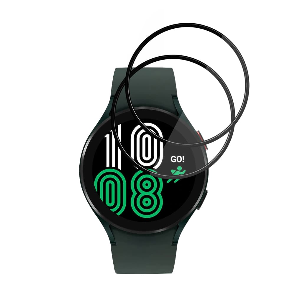 Fólie Techsuit Nano Flex (2 pack) Samsung Galaxy Watch4 44mm černá - náhled 2