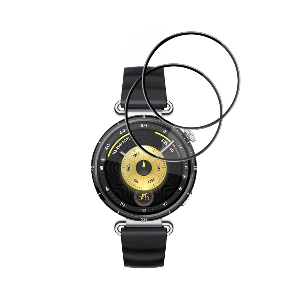 Fólie Techsuit Nano Flex (2 pack) Huawei Watch GT 6 41mm černá - náhled 2