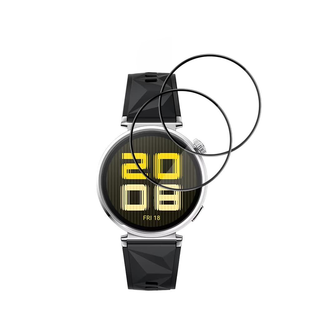 Ochranná fólie Techsuit Nano Flex (2 ks) na Huawei Watch GT 5 41mm černá - náhled 2