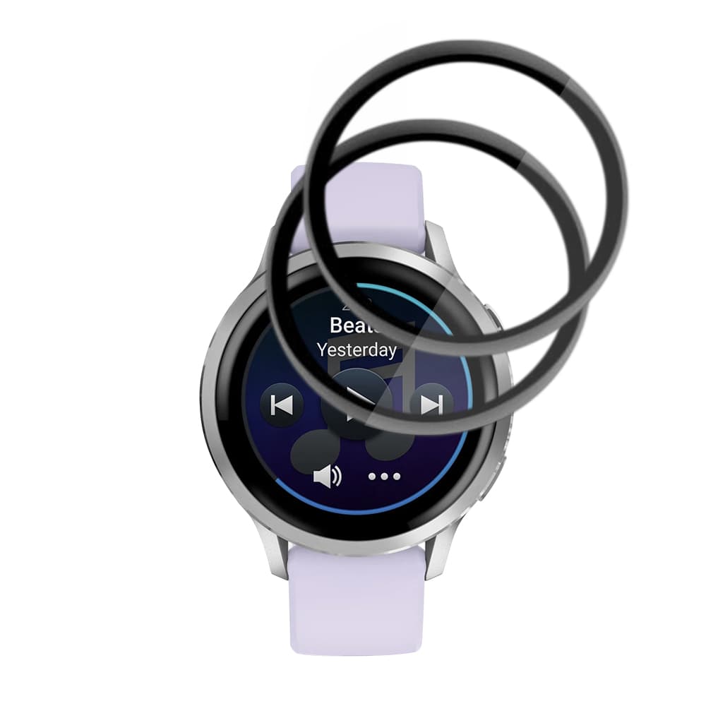 Ochranná fólie Techsuit Nano Flex (2 ks) na Garmin Venu 4 41mm černá - náhled 2