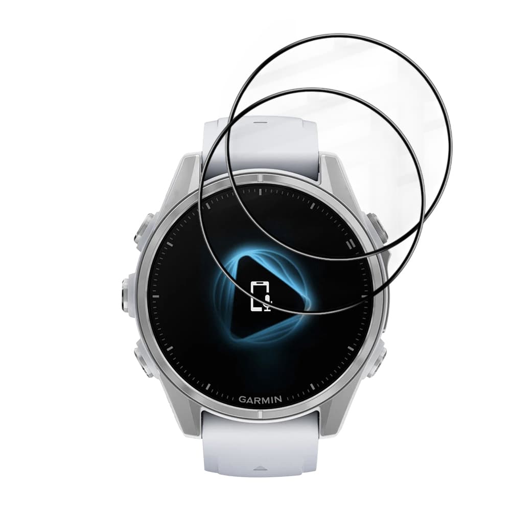 Ochranná fólie Techsuit Nano Flex (2 ks) na Garmin Fenix 8 43mm černá - náhled 2