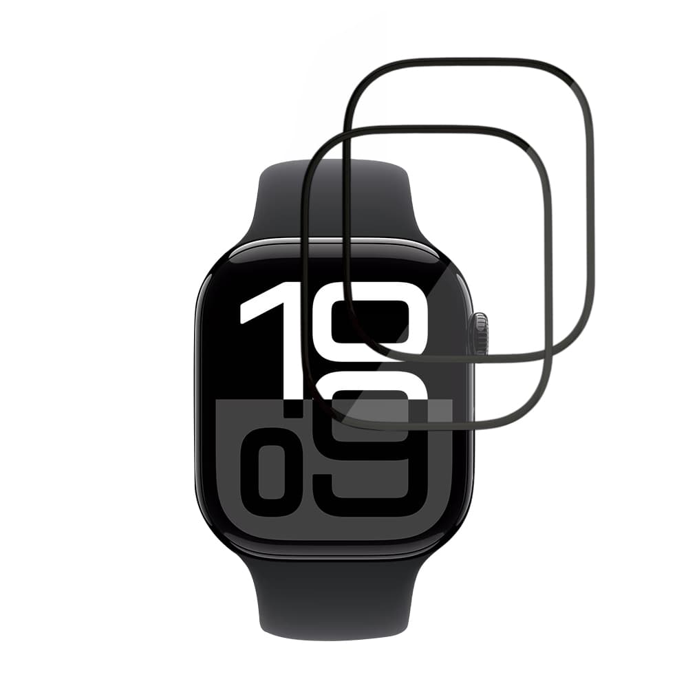Fólie Techsuit Nano Flex (2 pack) Apple Watch 10 46mm / 11 46mm černá - náhled 2