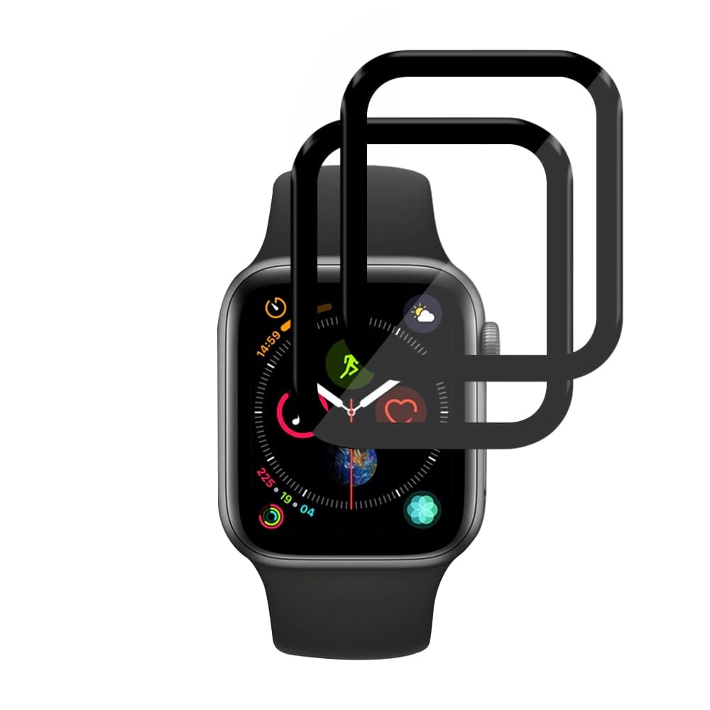 Fólie Techsuit Nano Flex (2 pack) Apple Watch 4 / 5 / 6 / SE / SE 2 / SE 3 40mm černá - náhled 2
