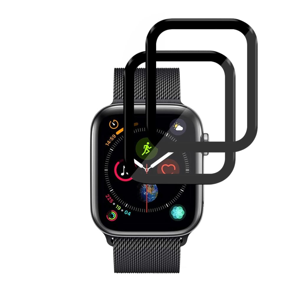 Fólie Techsuit Nano Flex (2 pack) Apple Watch 4 / 5 / 6 / SE / SE 2 / SE 3 44mm černá - náhled 2