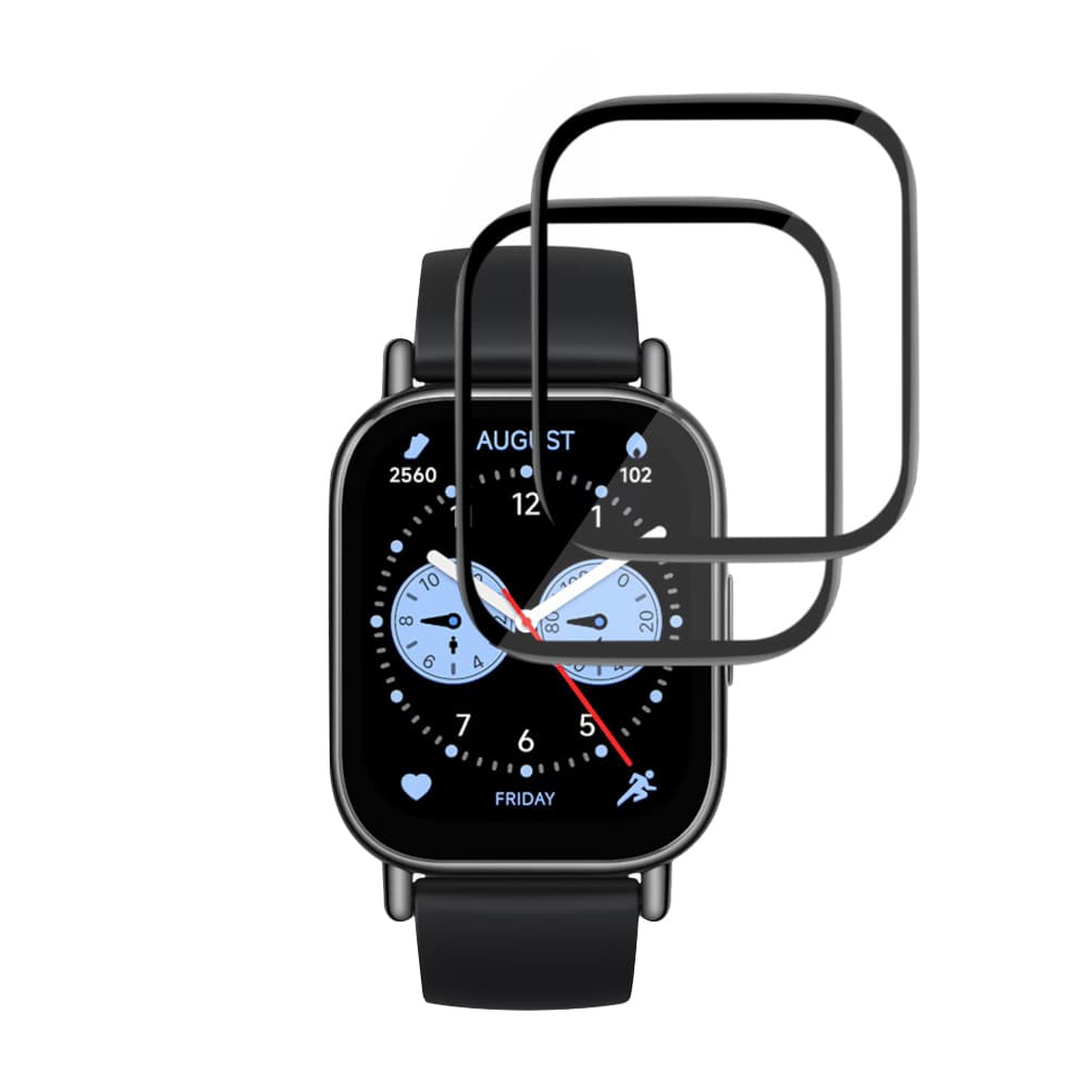 Ochranná fólie Techsuit Nano Flex (2 ks) na Xiaomi Redmi Watch 5 Lite černá - náhled 2