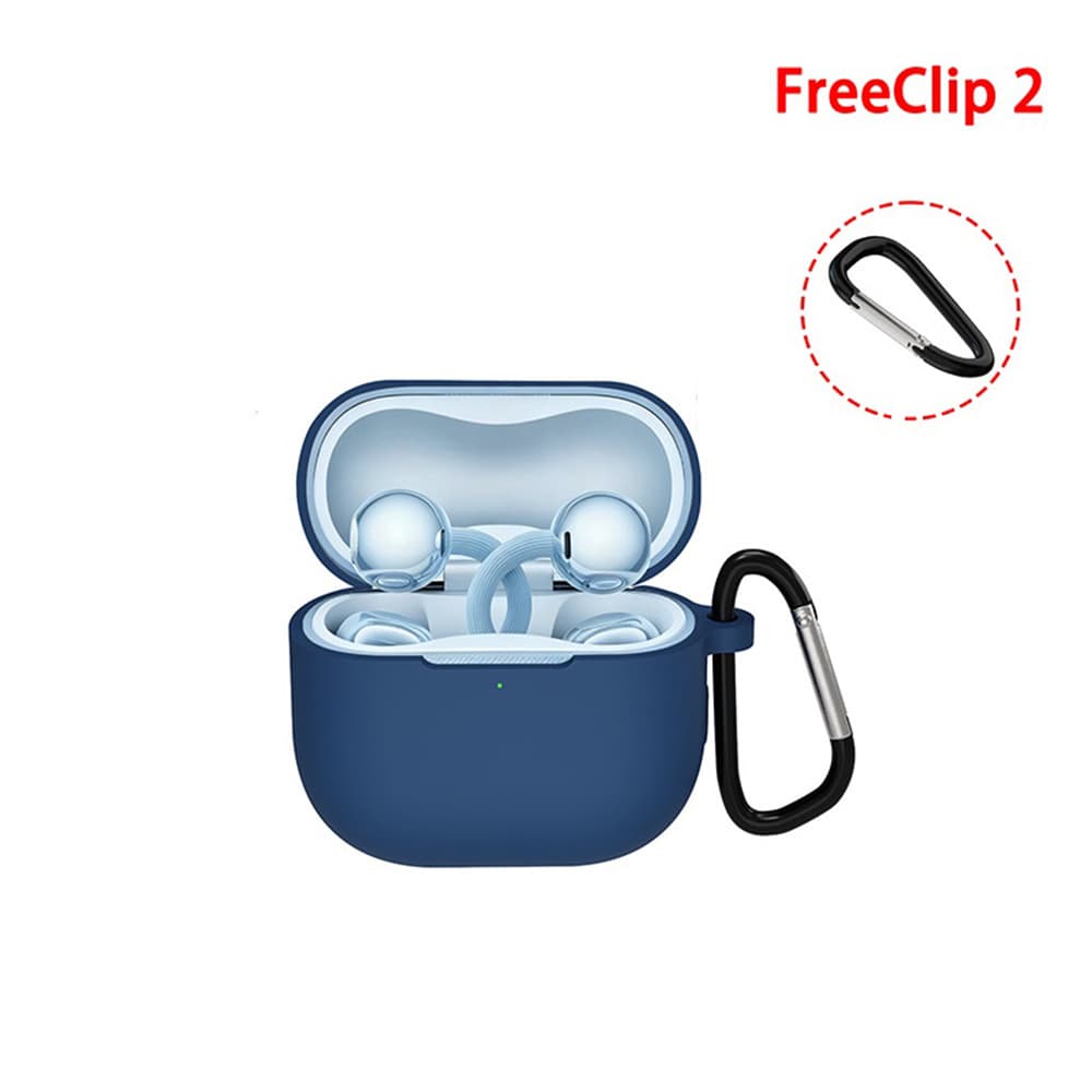 Silikonové pouzdro Techsuit pro Huawei FreeClip 2 černé - náhled 2