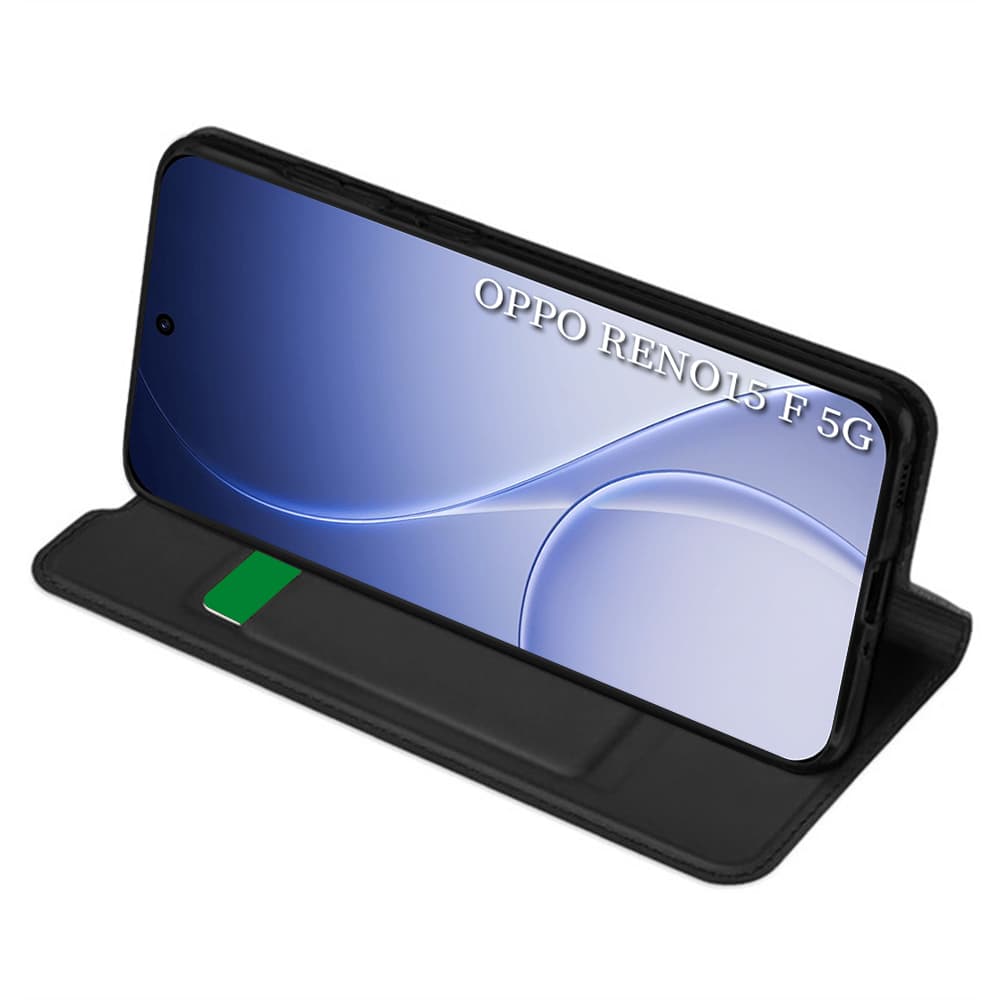 Pouzdro Techsuit - Magskin Book - Oppo Reno15 F / Reno15 FS 5G Černé - náhled 2