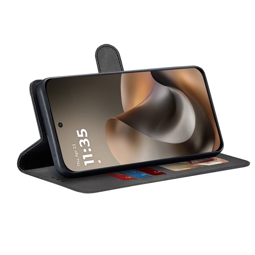 Pouzdro Techsuit Diary Book Motorola Moto G77 / G67 černé - náhled 2