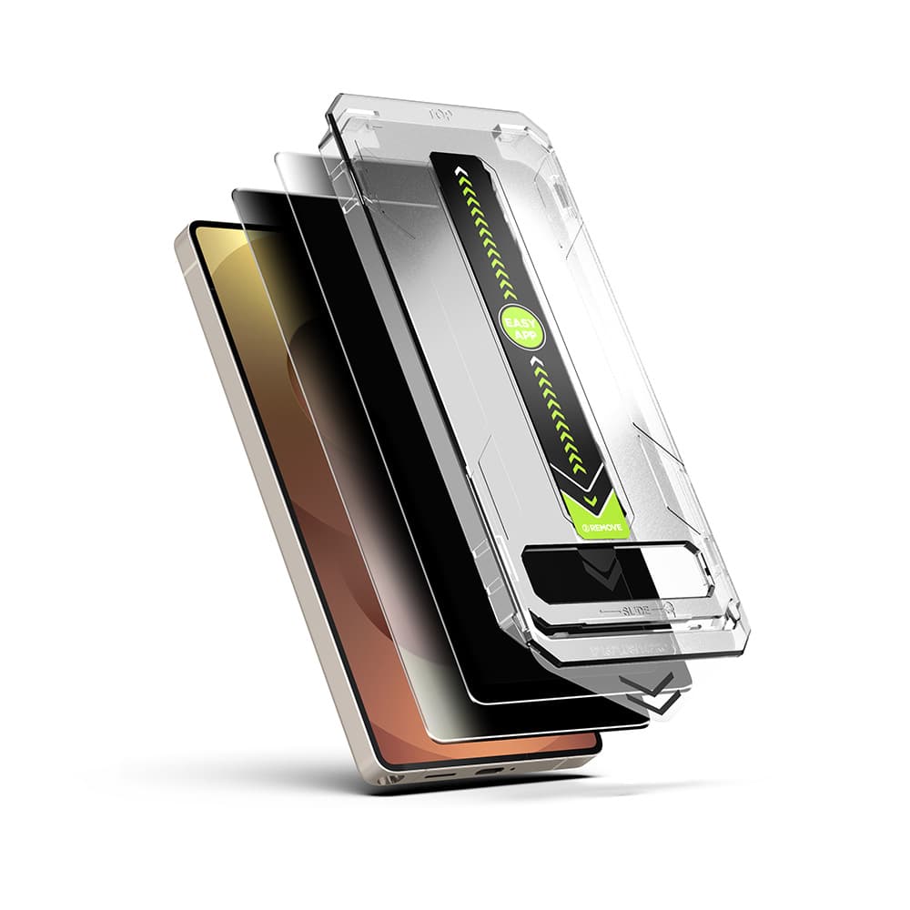 Tvrzené sklo Techsuit TitanGlass CrystalHD Privacy Samsung Galaxy A36 A37 2ks - náhled 2