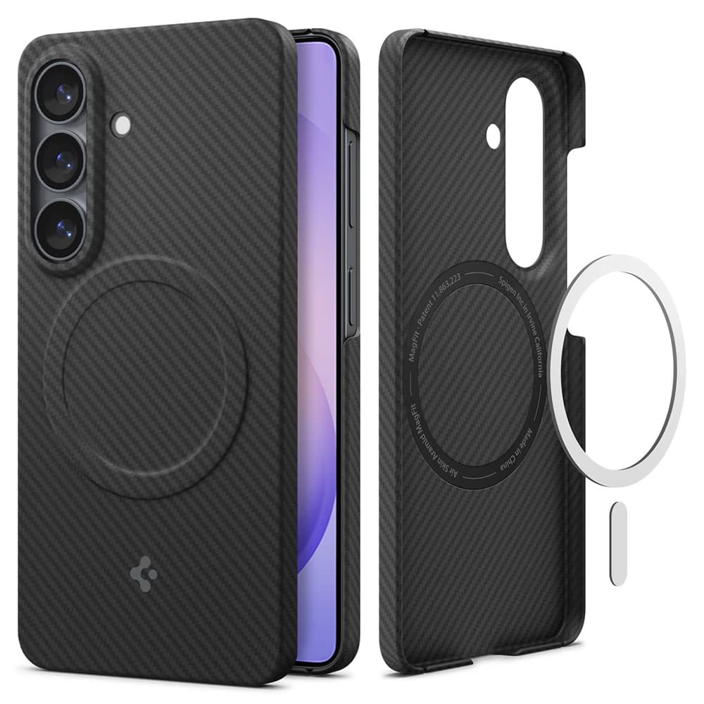 Aramidový kryt Spigen Air Skin pro Samsung Galaxy S26 Plus černý - náhled 2