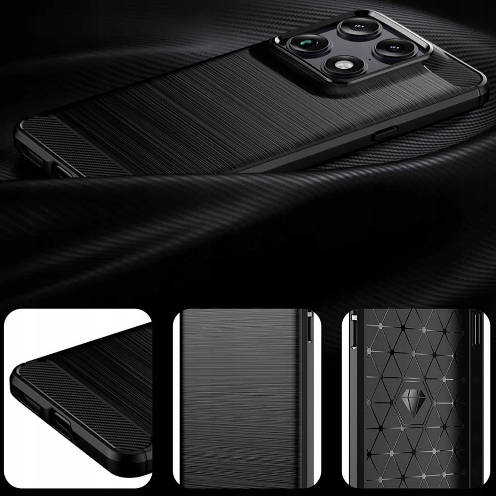 Kryt Techsuit - Carbon Silicone - Motorola Signature - černý - náhled 2