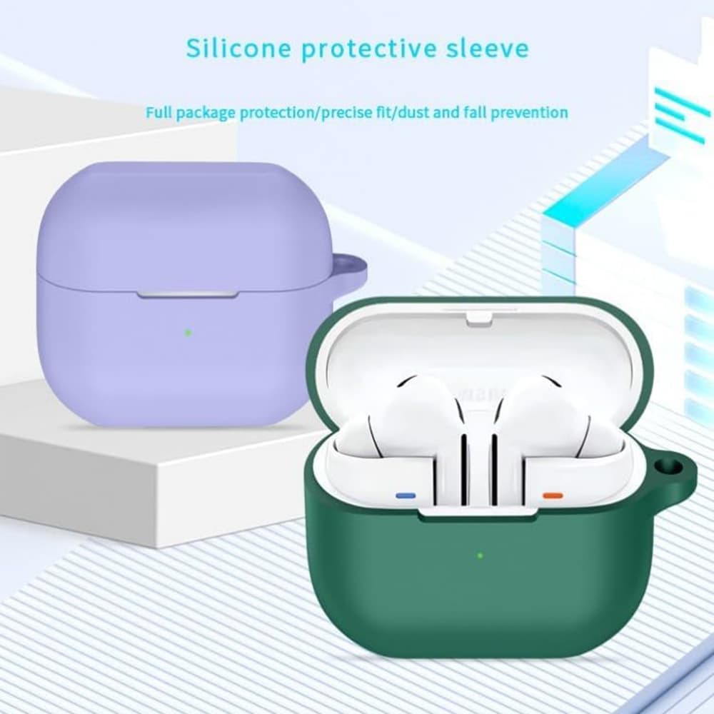 Pouzdro na sluchátka Techsuit - Silicone Case - for AirPods Pro 3 - zelené - náhled 2