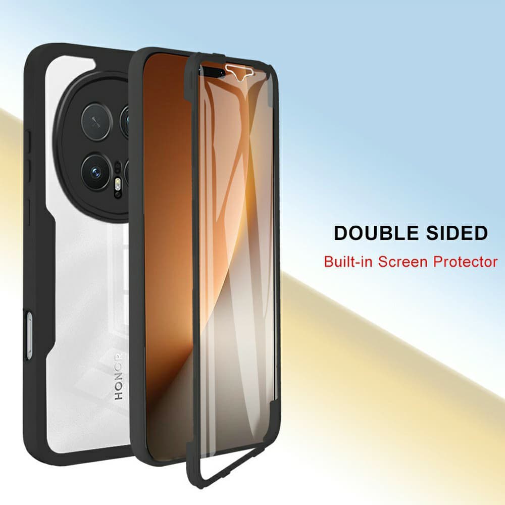 360° kryt Techsuit ColorVerse pro Honor Magic8 Pro fialový - náhled 2