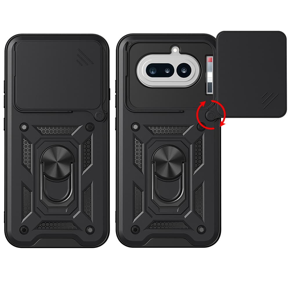 Kryt Techsuit - CamShield Series - Nothing Phone (4a) - černý - náhled 2
