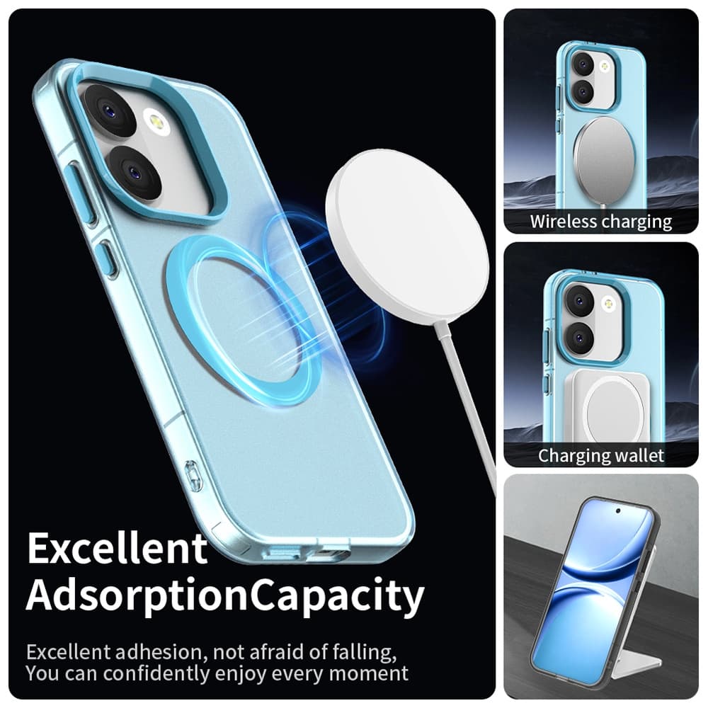 Kryt Techsuit CandyCase MagSafe pro Xiaomi Poco X8 Pro modrý - náhled 2