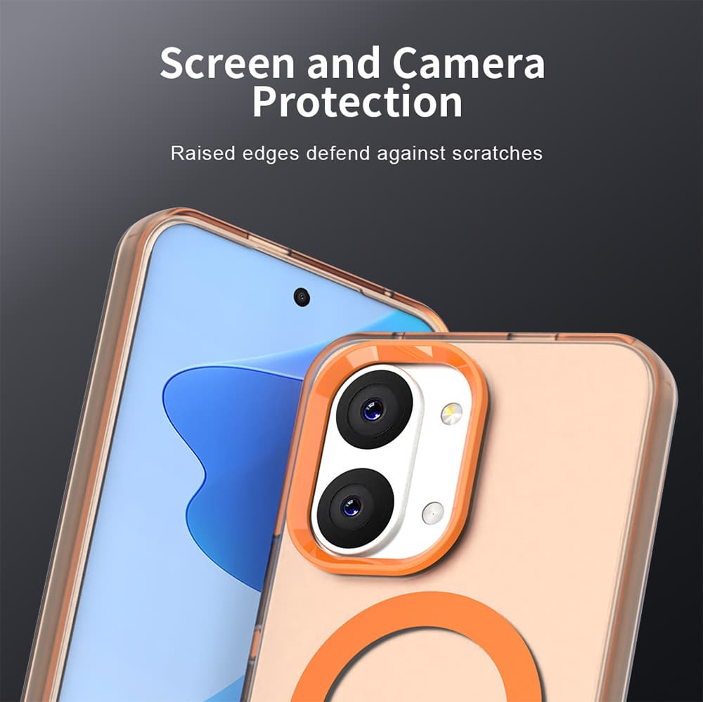 Kryt Techsuit CandyCase MagSafe pro Xiaomi Poco X8 Pro Max oranžový - náhled 2