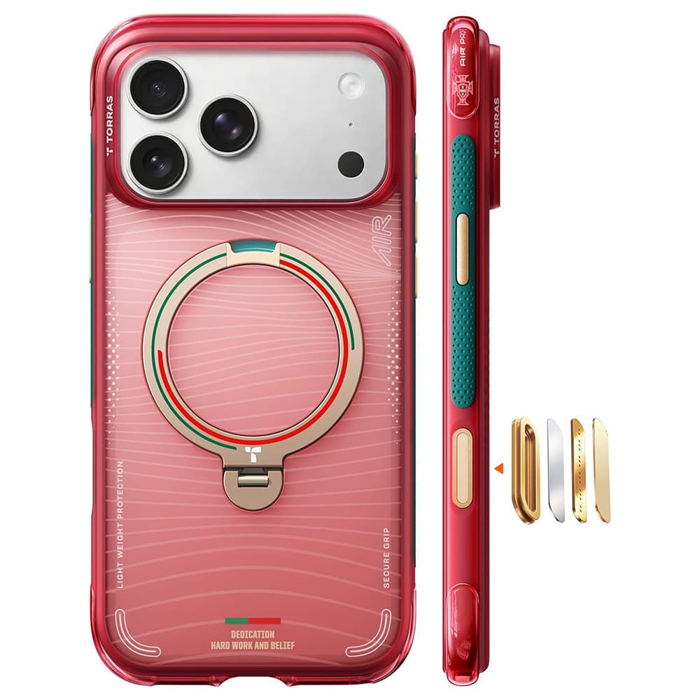 Kryt Torras Ostand Q3 Air Series iPhone 17 Pro Max Wave of Passion - náhled 2