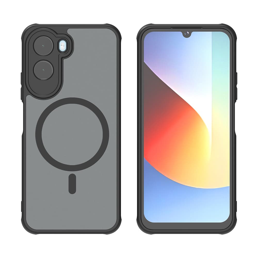Kryt Techsuit HaloFrost II MagSafe pro Xiaomi Redmi A7 Pro 4G černý - náhled 2
