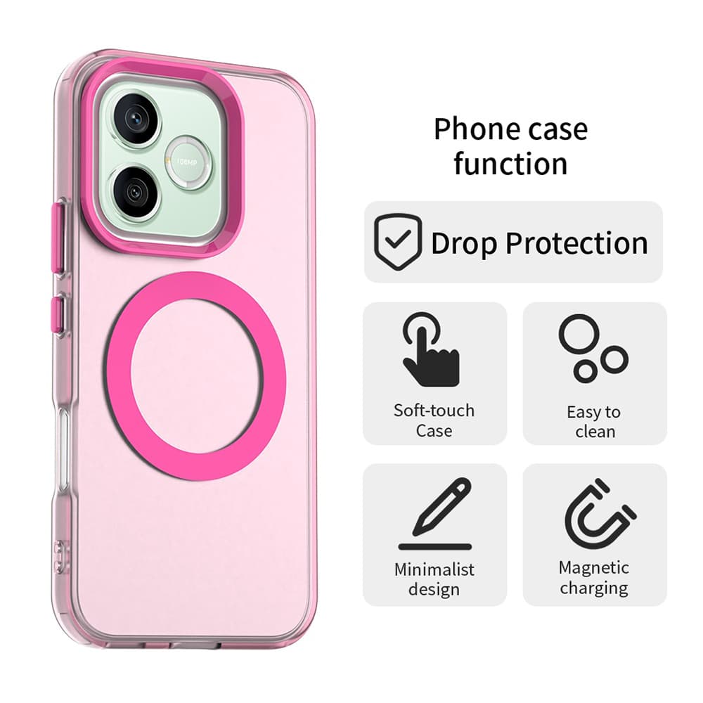 Kryt Techsuit CandyCase MagSafe pro Honor 600 Lite růžový - náhled 2
